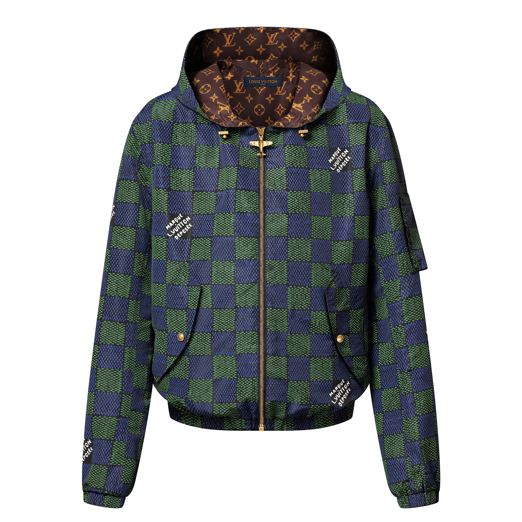Damier Reversible Windbreaker - Ready to Wear | LOUIS VUITTON